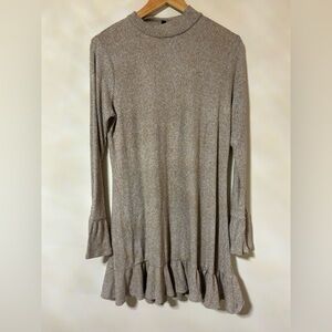 Auction listing-Express-Oatmeal Dress